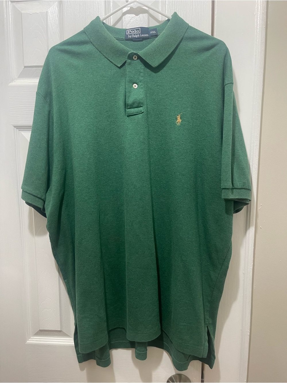Polo by Ralph Lauren Forest Green Polo with Gold Pony